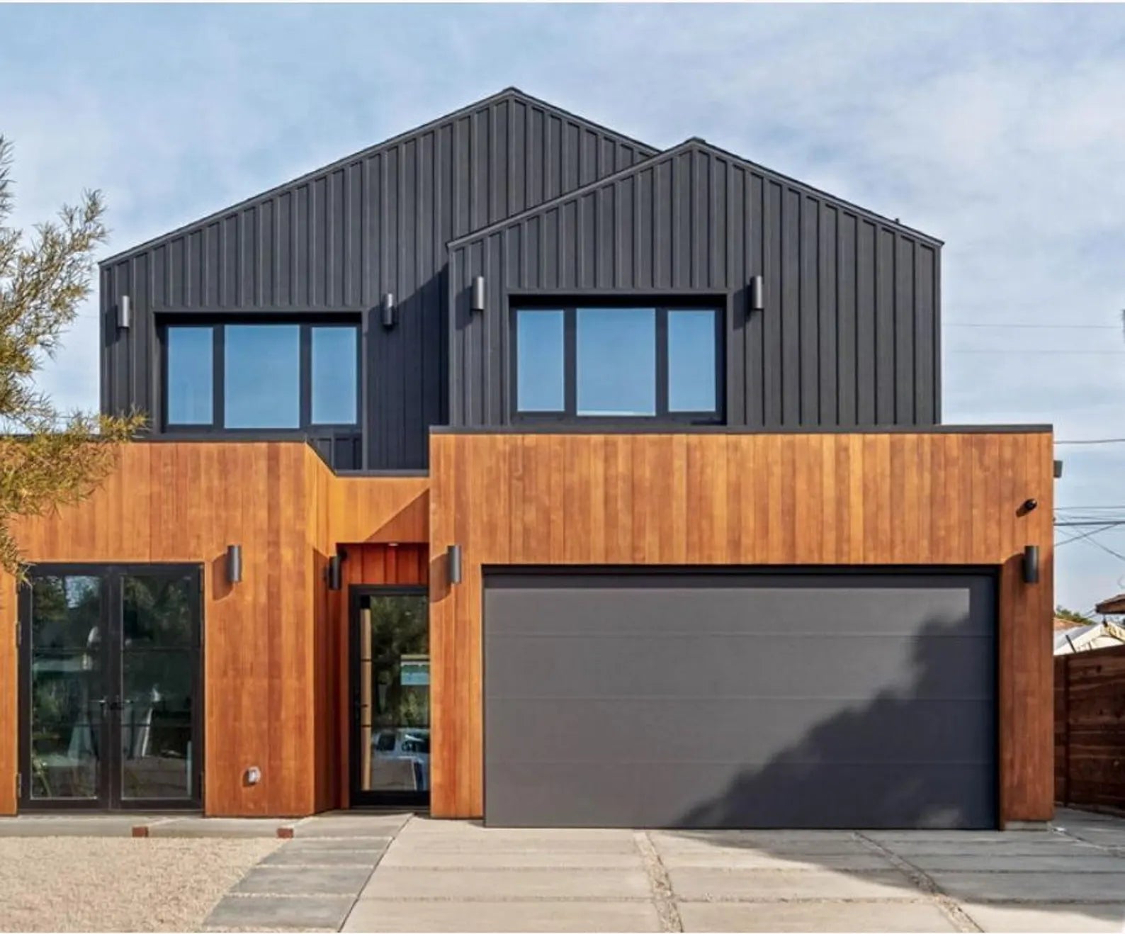 Flush Sectional Garage Door