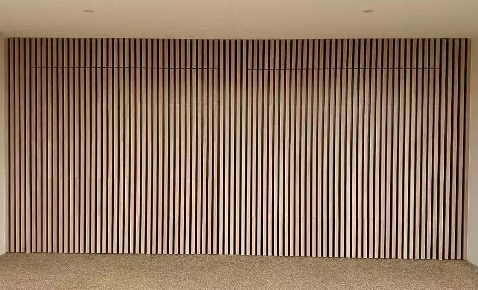 Flush Mount Grille Garage Door, Seamless Adelago Style