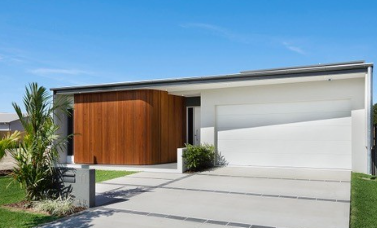 Flush Aluminum Glass Garage Door